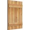 Ekena Millwork Joined Board-n-Batten Shutters, Rough Sawn Western Red Cedar, 21 1/2W x 29H, PR RBJ06S21X029RWR - alternate 4